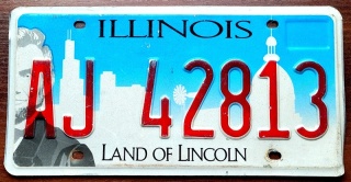 Illinois - tablica z USA
