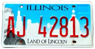 Illinois - tablica z USA