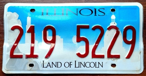 Illinois - tablica z USA