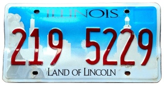 Illinois - tablica z USA