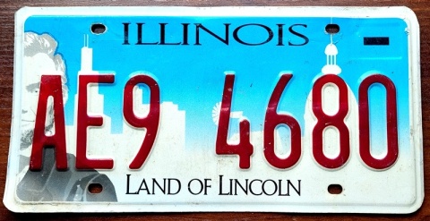 Illinois - tablica z USA