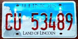 Illinois - tablica z USA