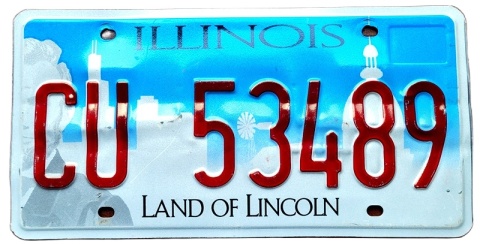 Illinois - tablica z USA
