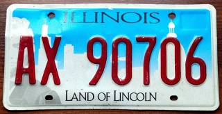 Illinois - tablica z USA