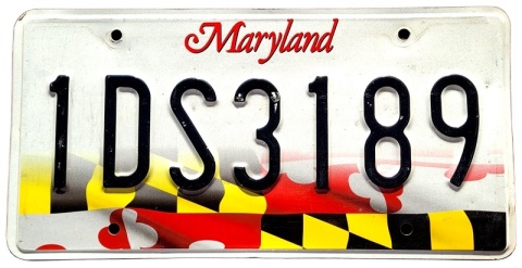 Maryland - tablica z USA