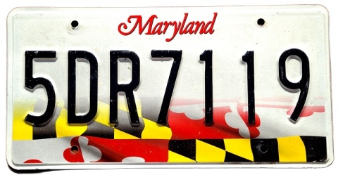 Maryland - tablica z USA
