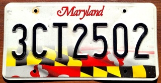 Maryland - tablica z USA