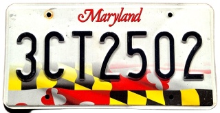 Maryland - tablica z USA