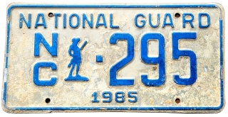 North Carolina 1985 - Nationa Guard