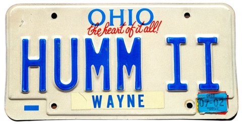 Ohio 2002 - personalna - tablica z USA