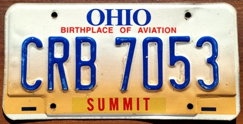 Ohio - tablica zUSA