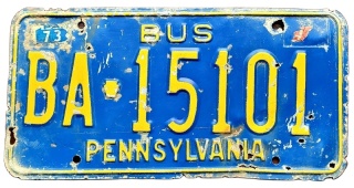 Pennsylvania 1973 - BUS