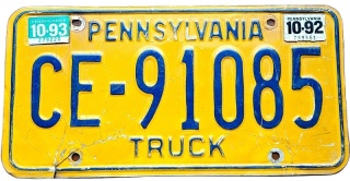 Pennsylvania 1992/93