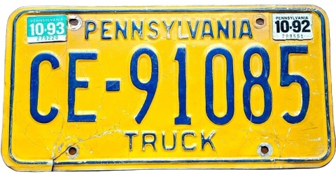 Pennsylvania 1992/93