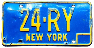 new York - tablica z USA