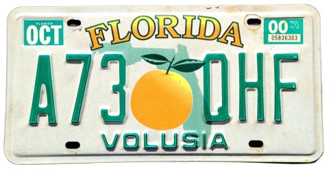 Florida 2000 - tablica z USA