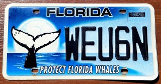 Florida - tablica z USA