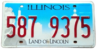 Illinois - tablica z USA