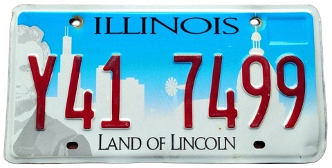 Illinois - tablica z USA