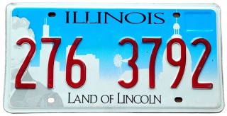 Illinois - tablica z USA