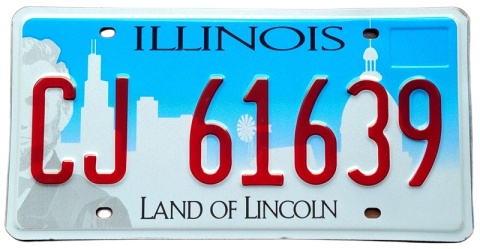 Illinois - tablica z USA
