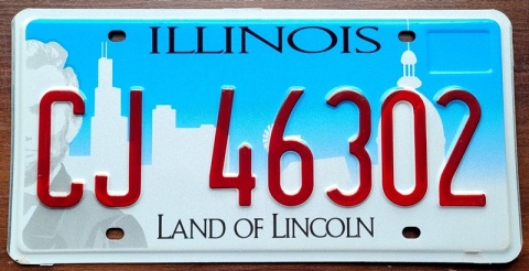 Illinois - tablica z USA