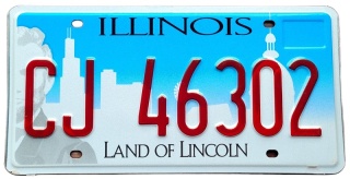 Illinois - tablica z USA
