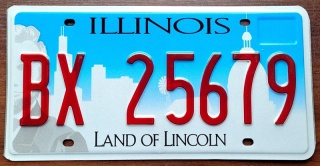 Illinois - tablica z USA