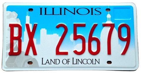 Illinois - tablica z USA