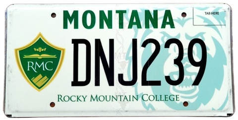 Montana - tablica z USA