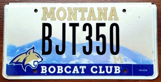 Montana - tablica z USA