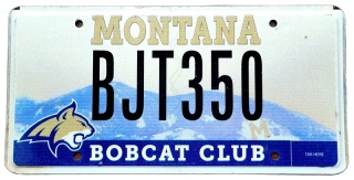 Montana - tablica z USA