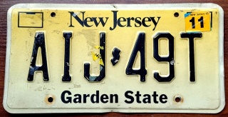 New Jersey 2003 - tablica z USA