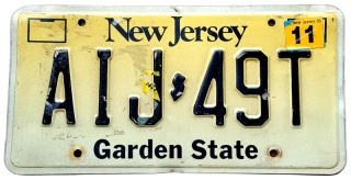 New Jersey 2003 - tablica z USA
