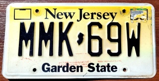 New Jersey - tablica z USA