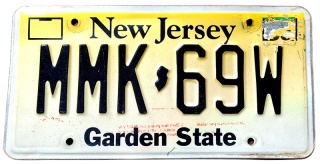 New Jersey - tablica z USA