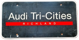 Tablica dekoracyjna AUDI