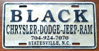 Tablica dekoracyjna - Chrysler, Dodge
