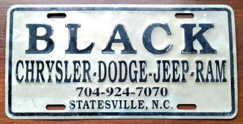 Tablica dekoracyjna - Chrysler, Dodge