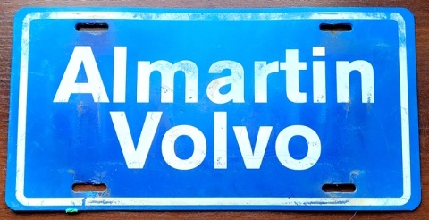 Tablica dekoracyjna - Volvo
