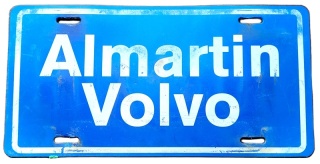 Tablica dekoracyjna - Volvo