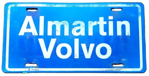 Tablica dekoracyjna - Volvo