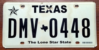Texas - tablica z USA