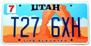 Utah - tablica z USA