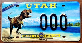 Utah - tablica z USA