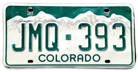 Colorado - tablica z USA