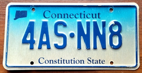Connecticut - tablica z USA