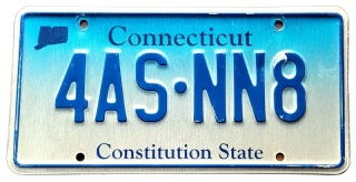 Connecticut - tablica z USA
