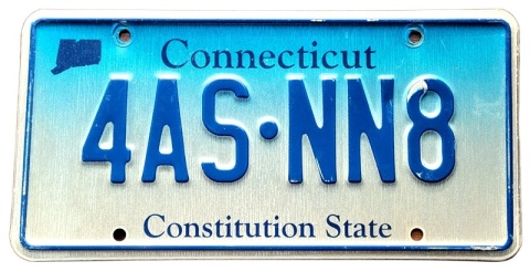 Connecticut - tablica z USA