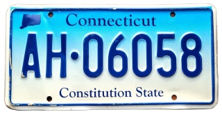 Connecticut - tablica z USA